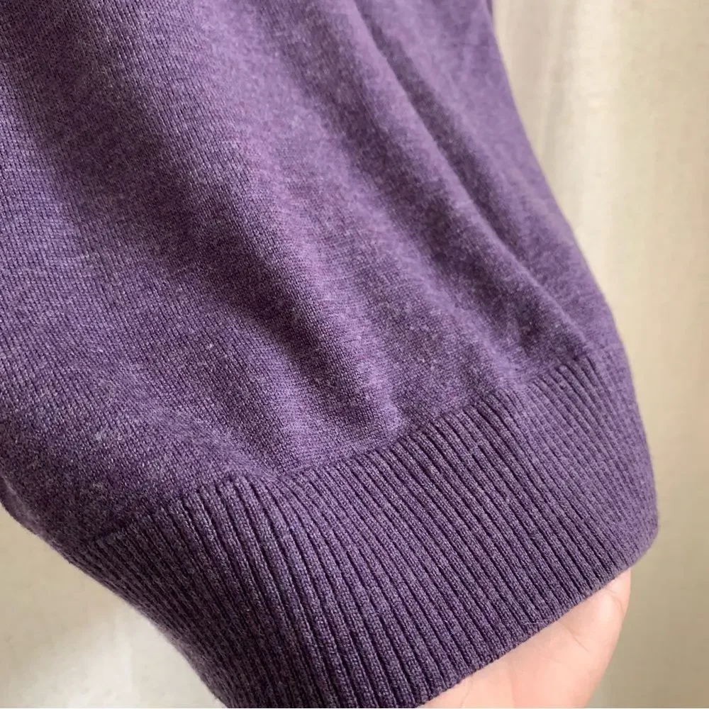 Banana Republic Men’s 100% Extra Fine Merino Wool V-Neck Sweater Medium